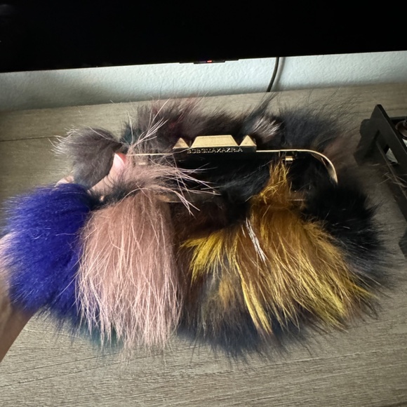 BCBG Fur Purse - Picture 7 of 7